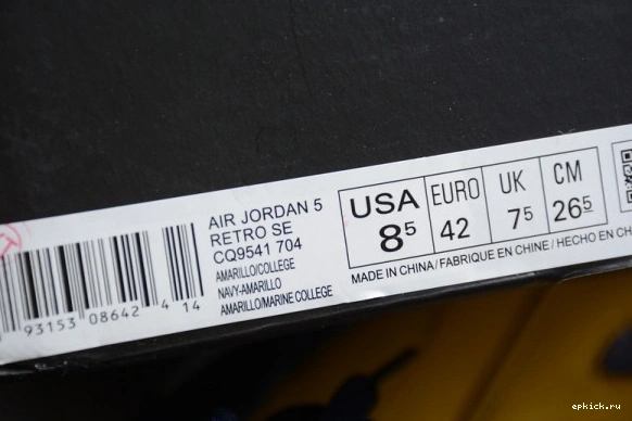 Cheap EP 5 'Michigan' CQ9541-704 Air Jordan CQ9541-704 0227